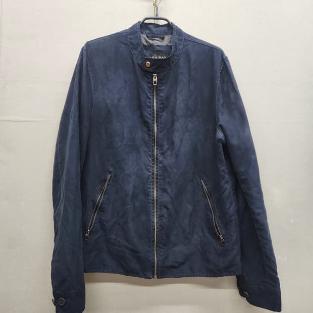 자라 스웨이드 차이나 카라 자켓 M(M)