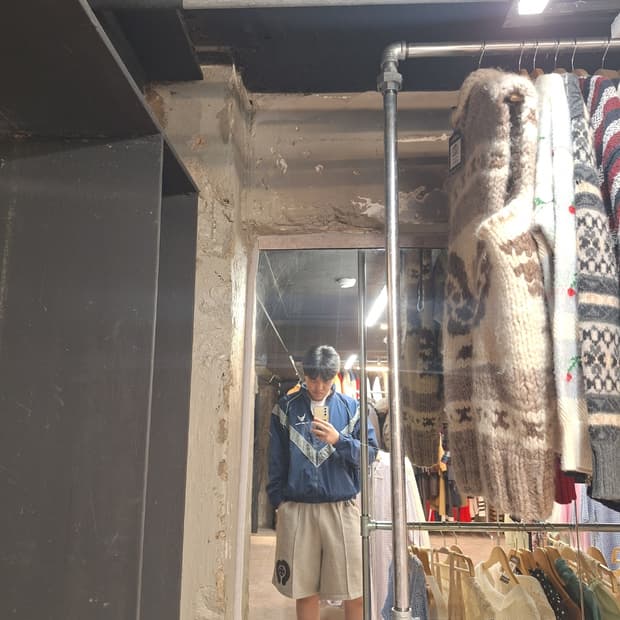 외모지상주의 성요한 착용 밀리터리 미공군 바람막이