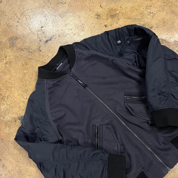 [정품/XS] 내셔널지오그래픽 블랙 봄버 자켓 b10