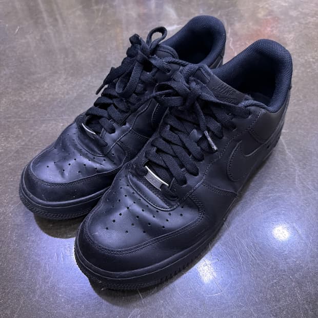 나이키 에어포스 1 07 트리플블랙 로우 280