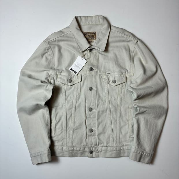 폴로 랄프로렌 가먼트다잉 데님 트러커 자켓 PN9118