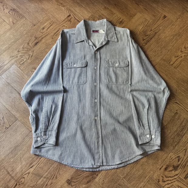 [XL]80's BIG MAC by JCPenny 미국제 히코리 워크셔츠