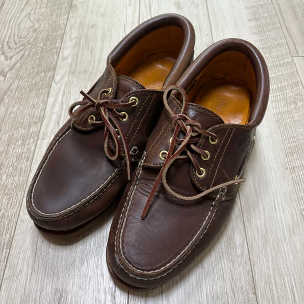 팀버랜드 3아이 보트슈즈 브라운 280