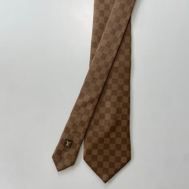 루이비통 (LOUIS VUITTON)다미에 명품 정품 넥타이