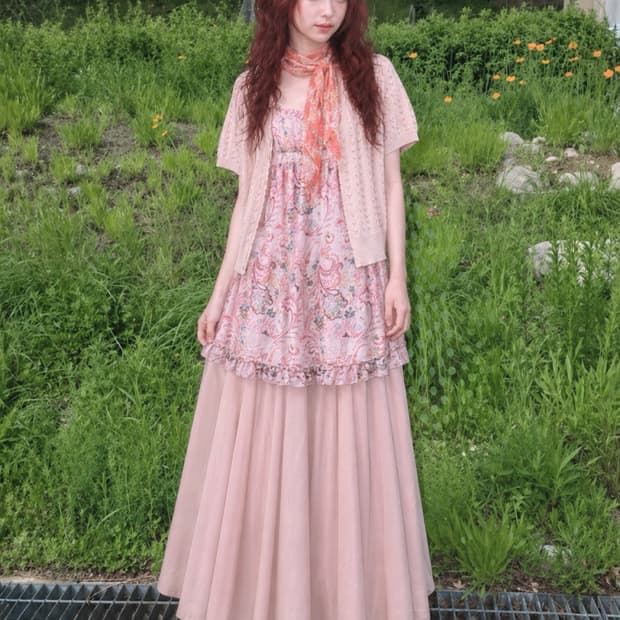 델피니엄 화 코디 set🌸🩷