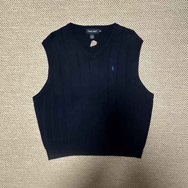 POLO RALPH LAUREN usa made knit vest