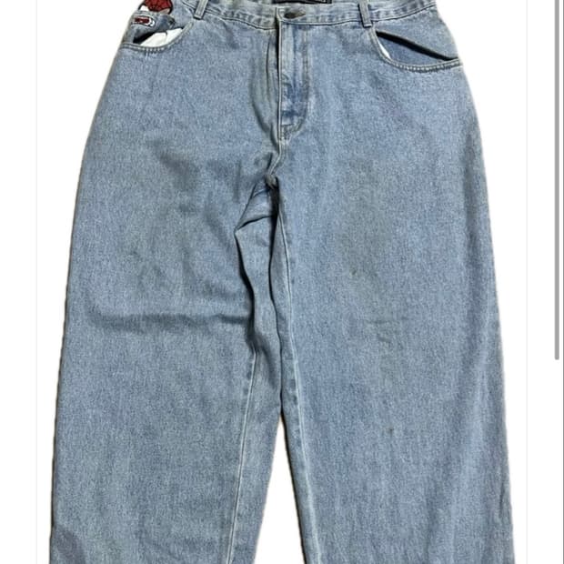 90s 우탱클랜 WU-WEAR 힙합바지 38