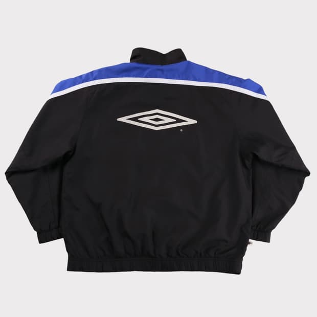 [L] 90's 엄브로 올드스쿨 빅로고 바람막이