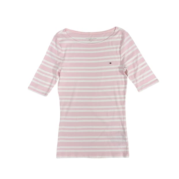 타미힐피거 스트라이프 핑크 s