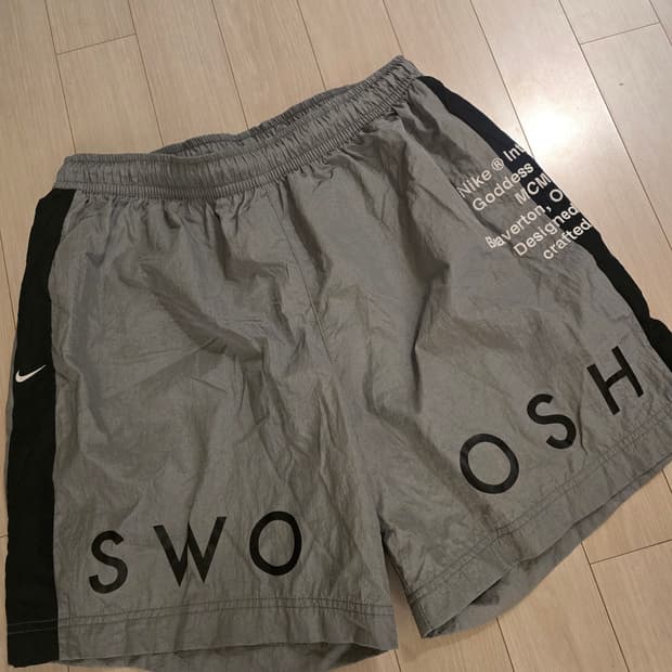 나이키 나일론반바지 xxl 34-35인치