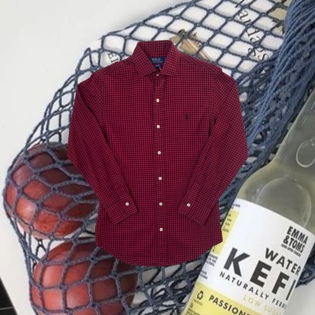 폴로 랄프로렌 체크 셔츠 (Woman M) AB1757