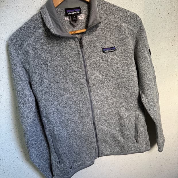 파타고니아 베터스웨터 플리스 신칠라 풀집업 그레이
