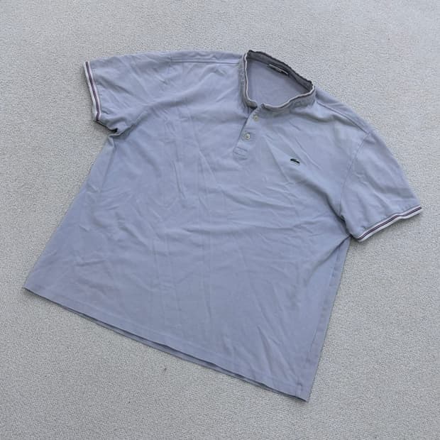 XL 라코스테 반팔 카라 티셔츠 0408E2