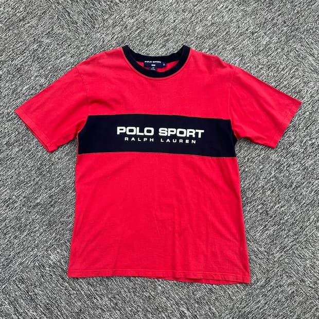 (XL)90'S 폴로스포츠 USA 반팔-M686