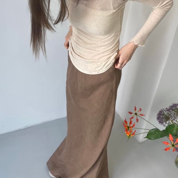 Baserange 베이스레인지 dydine skirt