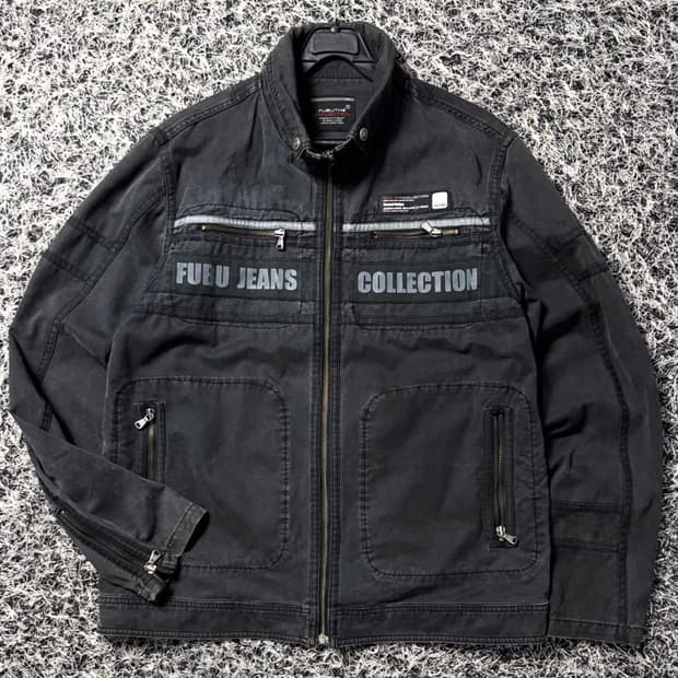 FUBU 후부 진스 디테일 자켓