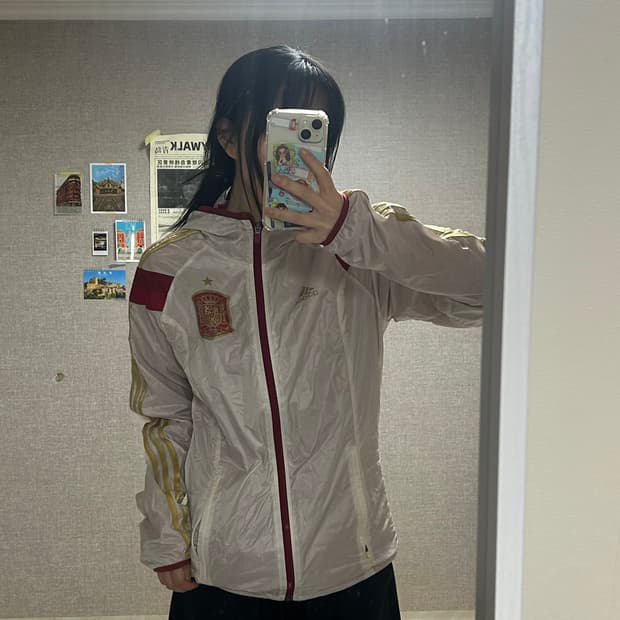 아디다스 스페인 국대 바람막이