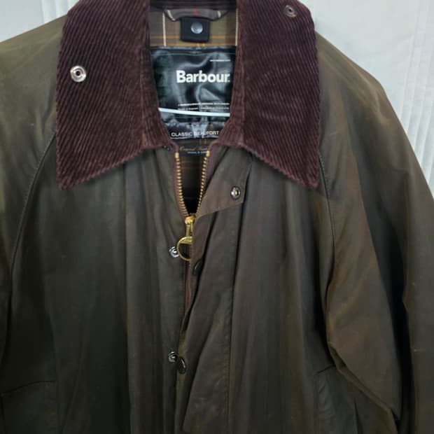 바버 클래식 뷰포트 빈티지 자켓