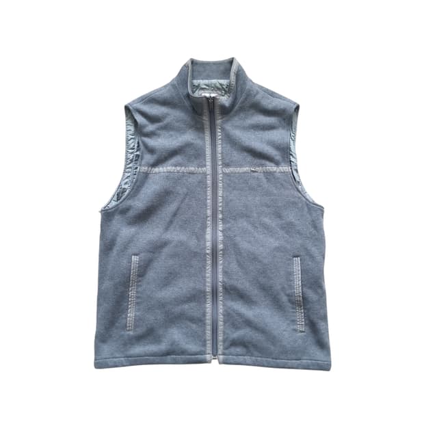 라코스테 니트 집업 조끼 105