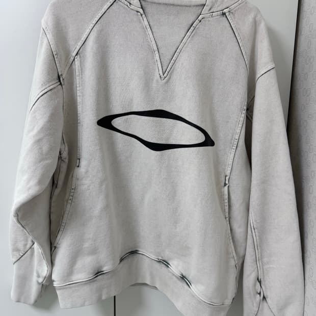 미스치프 블리치드 풀오버 후드티 M