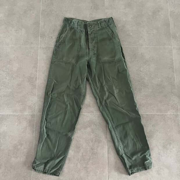 70s us army og107 퍼티그팬츠