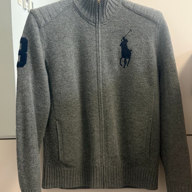 폴로 빅포니 니트집업(M)