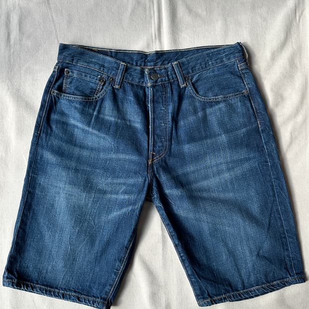 리바이스 501 데님 쇼츠 32