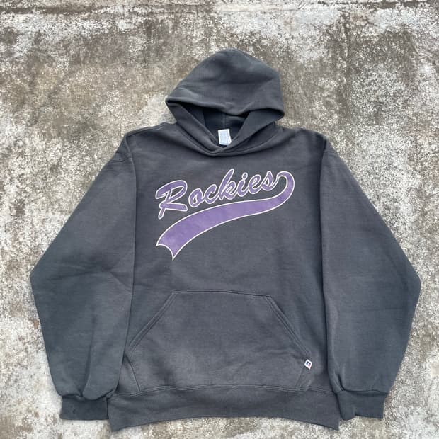 90s 러셀 후드티 후디