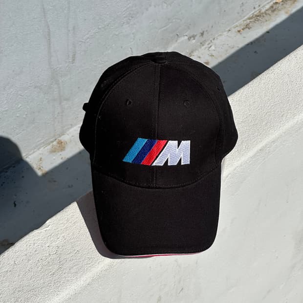 [M] BMW M로고 블랙 볼캡 모자 모터스포츠