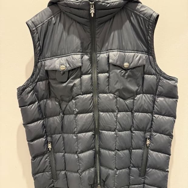 크롬하츠 조끼 패딩 베스트 L