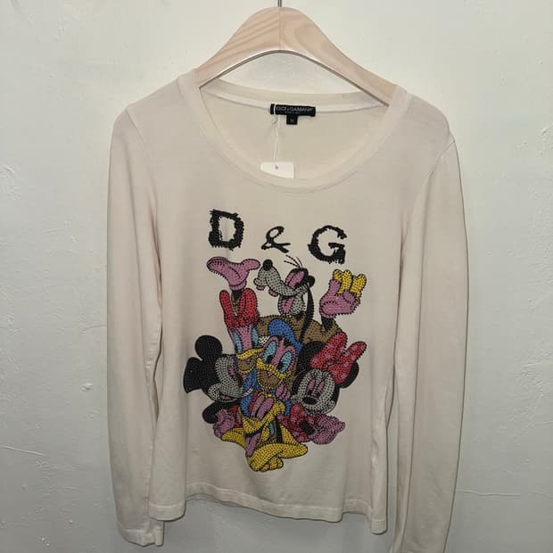 Dolce & Gabbana Disney Hotfix LongSleeve