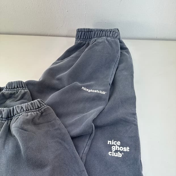 S-M 나이스고스트클럽 피그먼트 스웻 조거팬츠