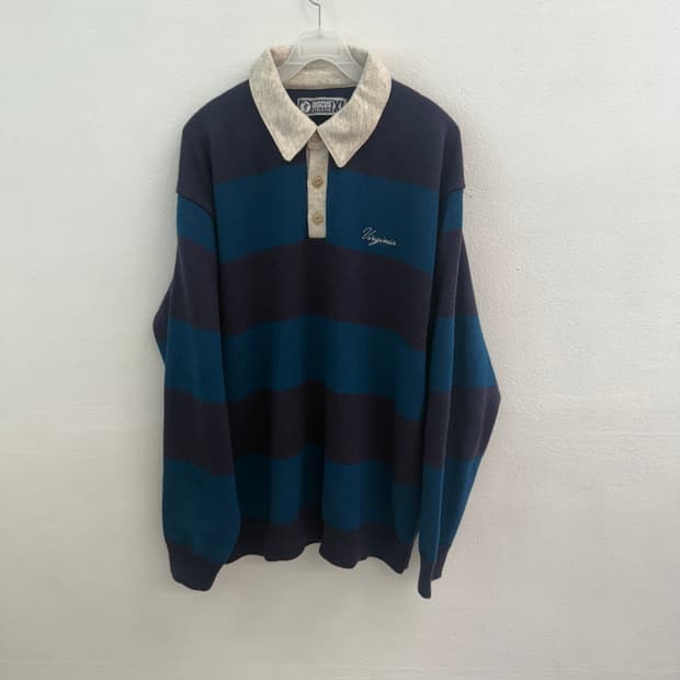 디스커스 애슬레닉 24FW 럭비 네이비 카라티 XL