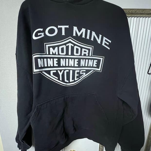 핑거프레스 nineninenine 999 후드 블랙 1