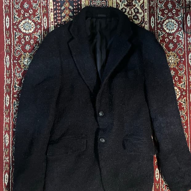 comme des garcons homme 축융울 블레이저 자켓