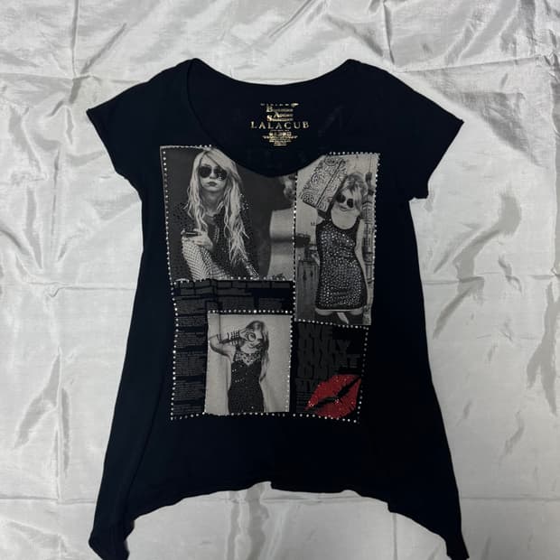 Cubic Printed Design Short Sleeve