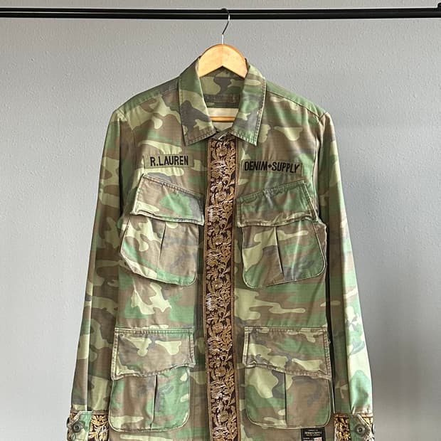 [S]폴로 랄프로렌 데님앤서플라이 정글 퍼티그 자켓