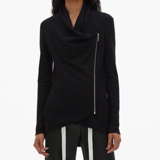 헬무트랭 shawl collar jacket
