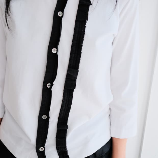 Ribbon tape top