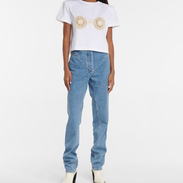 MAGDA BUTRYM, Embroidered T-shirt (34)