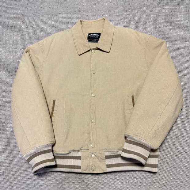 프리즘웍스 코듀로이 바시티 자켓