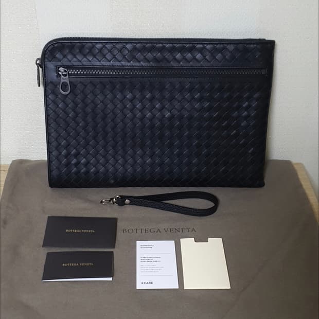 보테가베네타 클러치/클러치백 투지퍼 새상품급 정품(감정서O)
