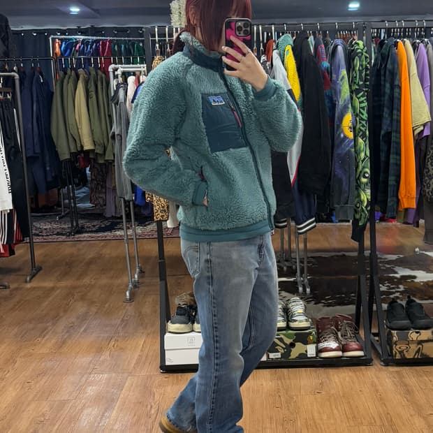 파타고니아 40주년 레트로x 플리스 자켓