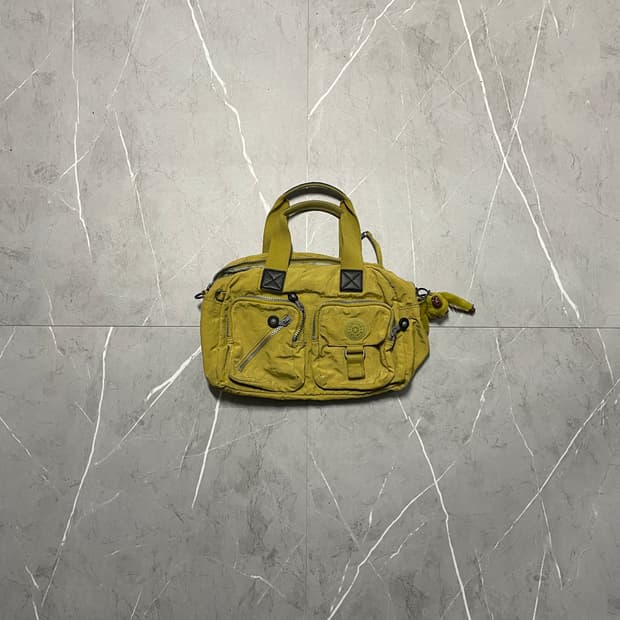 팔로워 특가 키플링 머스타드 옐로우 미니 토트백 가방