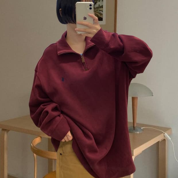 폴로 랄프로렌 하프 집업 (Man 2XL) AB0828