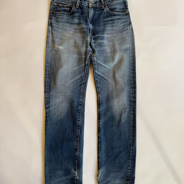 LEVI'S 505 RED LOOP DENIM PANTS