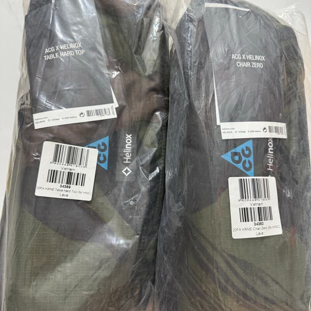헬리녹스 acg 테이블 의자 새상품