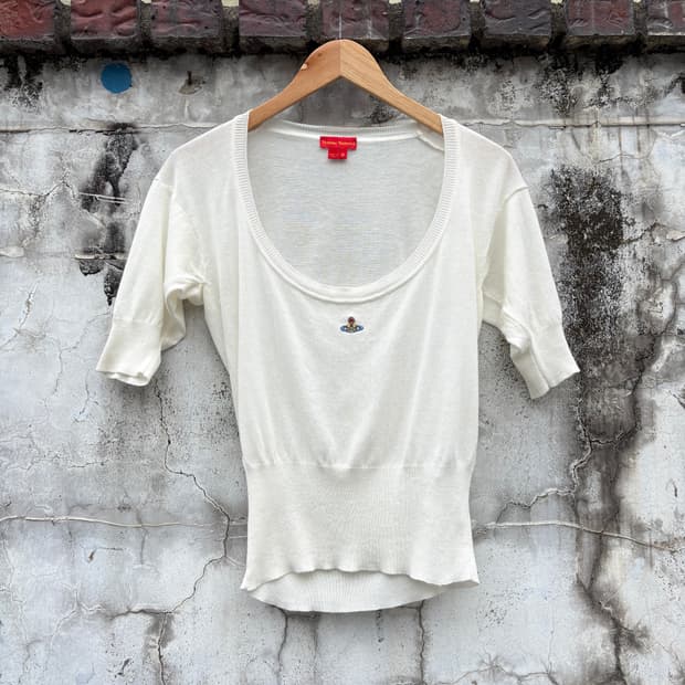 Vivienne Westwood 비비안웨스트우드 반팔 니트