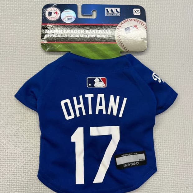 강아지 오타니옷 한정판 XS 새상품