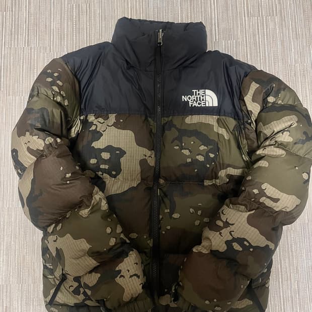 급처)노스페이스 카모 눕시패딩s 미스치프 산산기어 보헤미안서울 아캄베이프